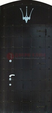 Металлическая арочная дверь ДА-22 высокого качества в Ярославле
