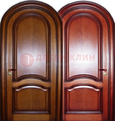 Входная арочная дверь МДФ внутри ДА-5 для сельского дома в Жуковском