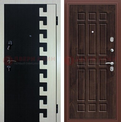 Стальная дверь с МДФ панелями в квартиру ДМ-367 в Можайске