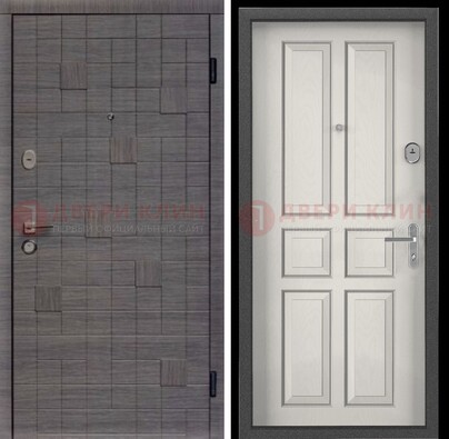 Cтальная дверь в квартиру с МДФ ДМ-488 в Жуковском