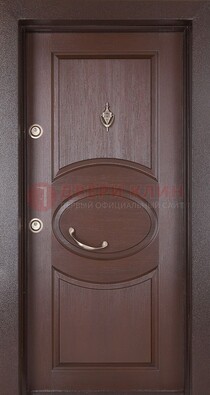 Железная дверь с массивом дуба в стиле классика ДМД-55 в Жуковском