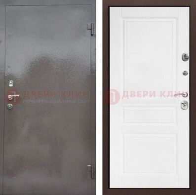 Входная стальная дверь с порошковым окрасом и МДФ внутри ДП-311 в Жуковском