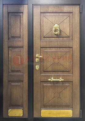 Парадная дверь с декоративными элементами ДПР-27 на дачу в Жуковском