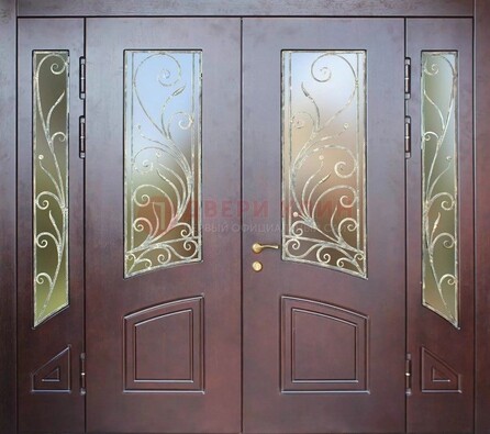 Парадная дверь ДПР-58 с остеклением в Жуковском