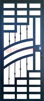 Современная металлическая решетчатая дверь ДР-38 в Жуковском
