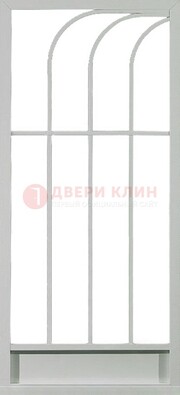 Современная железная решетчатая дверь ДР-39 в Жуковском