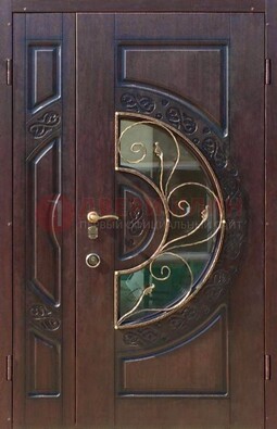 Полуторная железная дверь Винорит в классическом стиле ДСК-272 в Жуковском