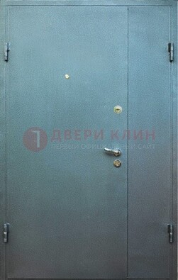 Серая тамбурная дверь ДТМ-34 в Ногинске