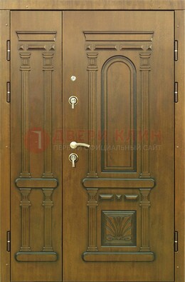 Полуторная железная дверь с виноритом ДВТ-174 в Жуковском