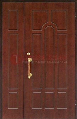 Стальная полуторная дверь для частного дома ПЛ-13 в Жуковском